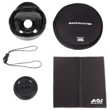 Lente Gran Angular Backscatter Sharp Pro para Carcasas GoPro 140° y 200' Profundidad