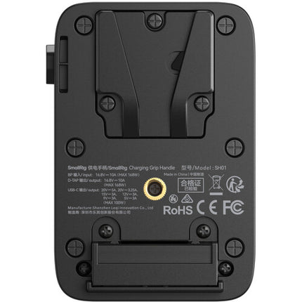 SmallRig SH73 Mango con Batería V-Mount 73Wh y Salidas USB-A/C/D-Tap