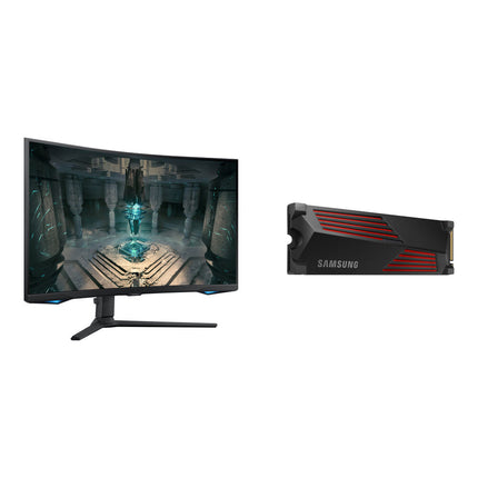 Samsung LS32BG652ENXGO Monitor Curvo 32'' QHD 240 Hz SSD 2TB M.2 PCIe 4.0