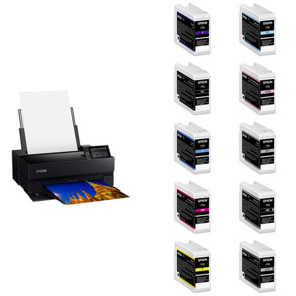 Epson SureColor P700 Impresora Fotográfica 13" Kit con 10 Tinta UltraChrome PRO10 5760x1440 dpi