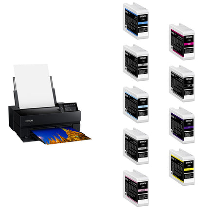 Epson SureColor P700 impresora fotográfica 13" kit tinta negro mate 5760x1440 dpi
