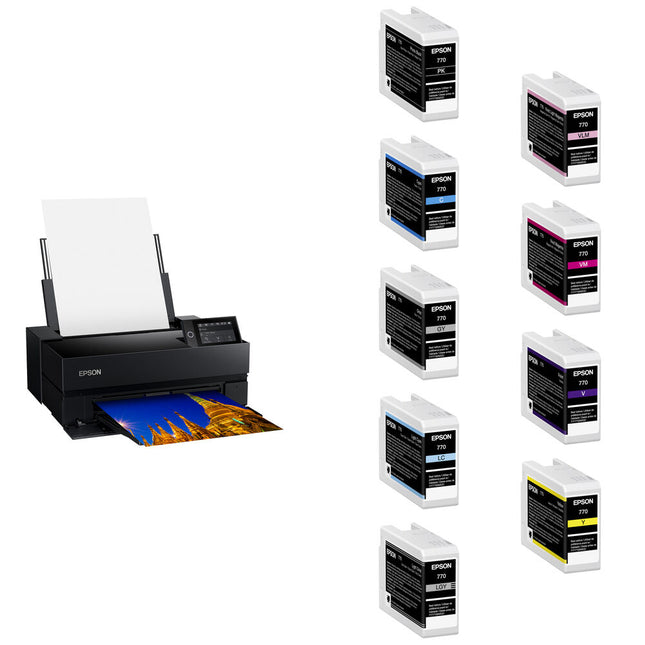 Epson SureColor P700 Impresora Fotográfica 13" 5760x1440 dpi Kit Tinta Negra