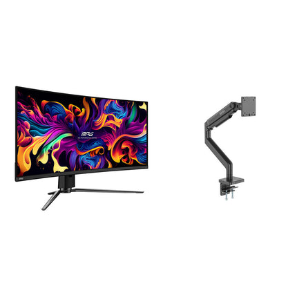 MSI MPG 341CQPX Monitor Curvo Ultrawide 34" 1440p 240 Hz con Soporte de Escritorio