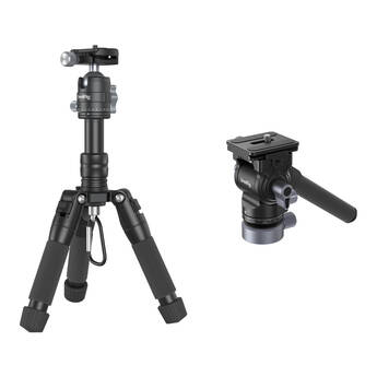SmallRig VT-20 Aluminum Mini Tripod And CH20 Video Head Kit Trípode Arca-Type