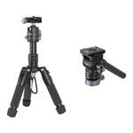 SmallRig VT-20 Aluminum Mini Tripod And CH20 Video Head Kit Trípode Arca-Type