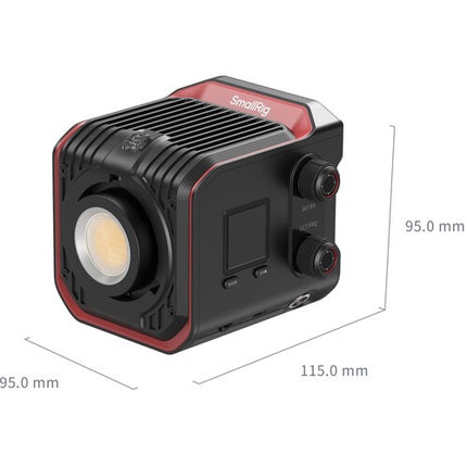 SmallRig RC 100B Kit Luz LED Video 20100 Lux 2700-6500K Grip Batería 73Wh