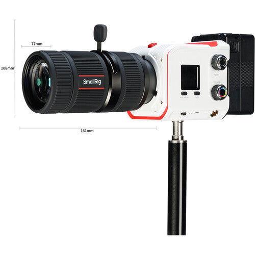 SmallRig SP-mini Spotlight luz 5x más brillante con accesorio Gobo y bolsa