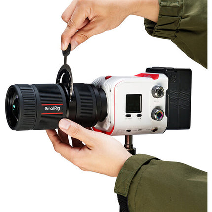 SmallRig SP-mini Spotlight luz 5x más brillante con accesorio Gobo y bolsa