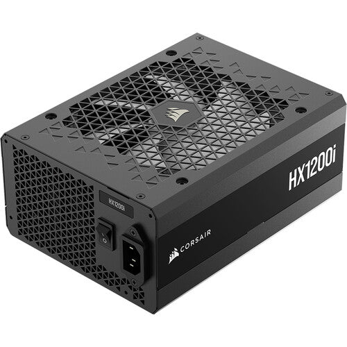 CORSAIR HX1200i Fuente de Poder Modular 1200W 80 PLUS Platinum ATX 3.1 140mm Ventilador