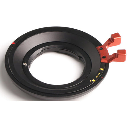 KIPON Adaptador de Montura para Objetivo Leica M a CUERPO FUJIFILM G con Bloqueo Pro y Enfoque Manual