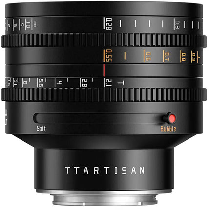 TTArtisan 35mm T2.1 Objetivo de Cine Dual-Bokeh Full-Frame 11 Láminas