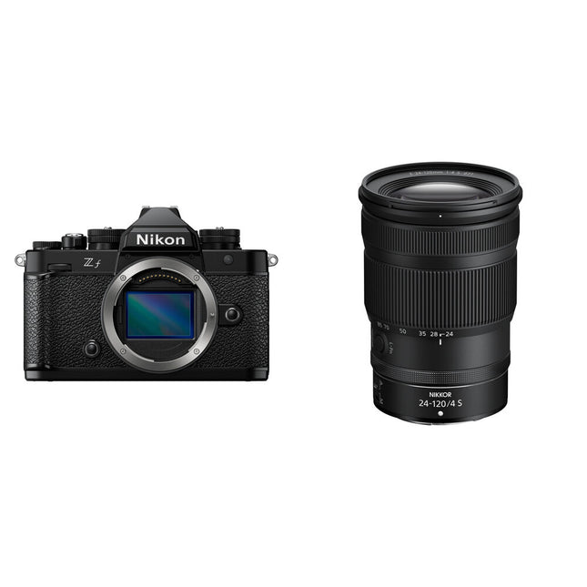 Nikon Zf Cámara Sin Espejo 24.5MP 4K 30p con Lente 24-120mm f4
