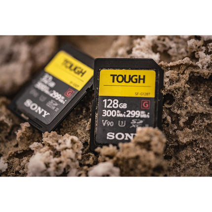 Sony 64GB SF-G TOUGH Serie UHS-II Tarjeta de Memoria SDXC 300MB/s 2-Pack