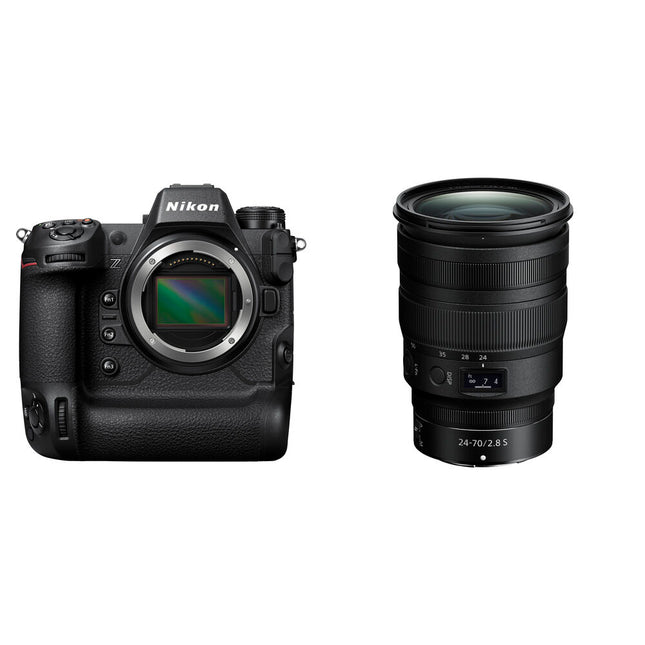 Nikon Z9 Cámara Sin Espejo 45.7MP 8K Video con Lente 24-70mm f/2.8
