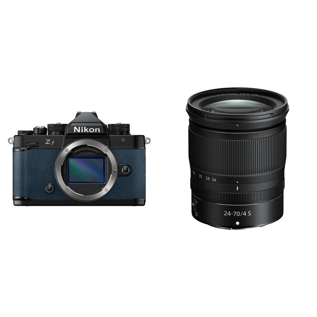 Nikon Zf Cámara Sin Espejo con Lente 24-70mm f4 Sensor 24 5MP Pantalla Táctil 3.2"