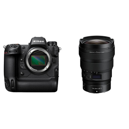 Nikon Z9 Cámara sin Espejo con Lente 14-24mm f2.8 45.7MP 8K Video