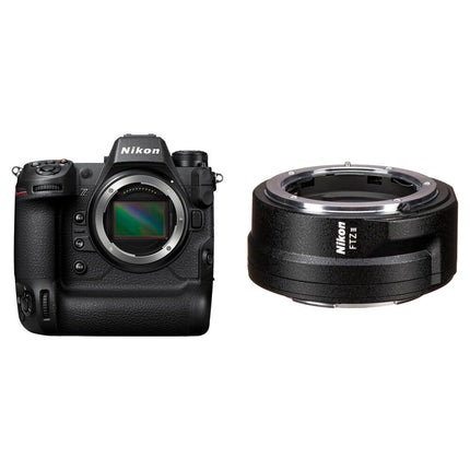 Nikon Z9 Cámara Sin Espejo con Sensor 45.7MP y Adaptador FTZ II