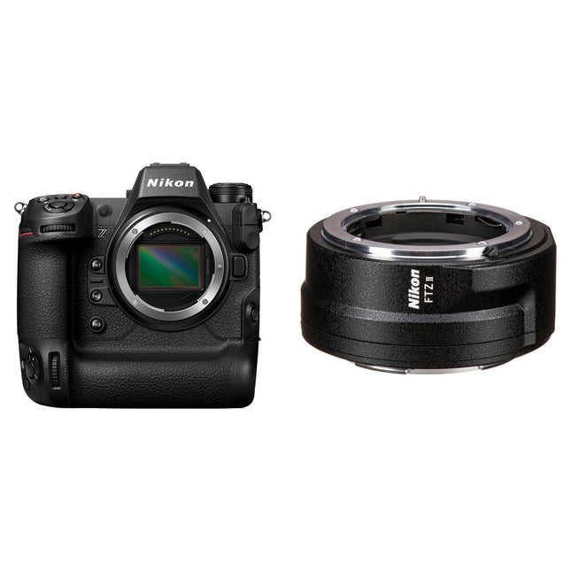 Nikon Z9 Cámara Sin Espejo con Sensor 45.7MP y Adaptador FTZ II