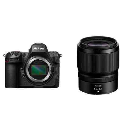 Nikon Z8 Cámara Sin Espejo con Lente 50mm f1.4 45.7MP 20fps