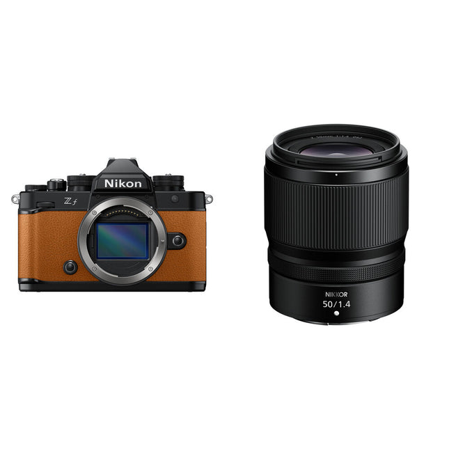 Nikon Zf Cámara Sin Espejo 24.5MP Vídeo 4K 50mm f/1.4 Kit Orange
