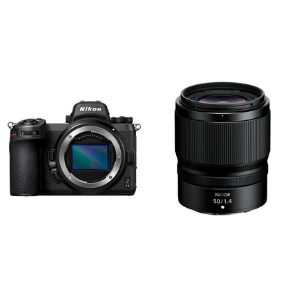 Nikon Z6 II Cámara Sin Espejo con Sensor 24.5MP y Lente 50mm f/1.4