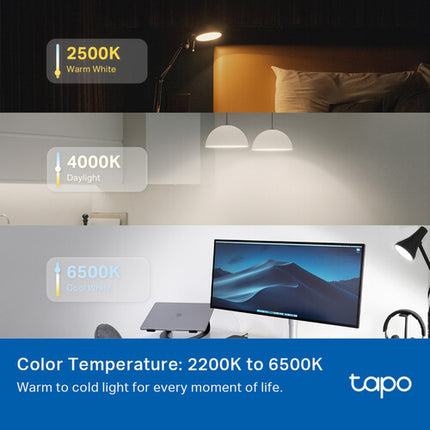 TP-Link Tapo L535E bombilla inteligente Wi-Fi 1100 lúmenes regulable 4-pack