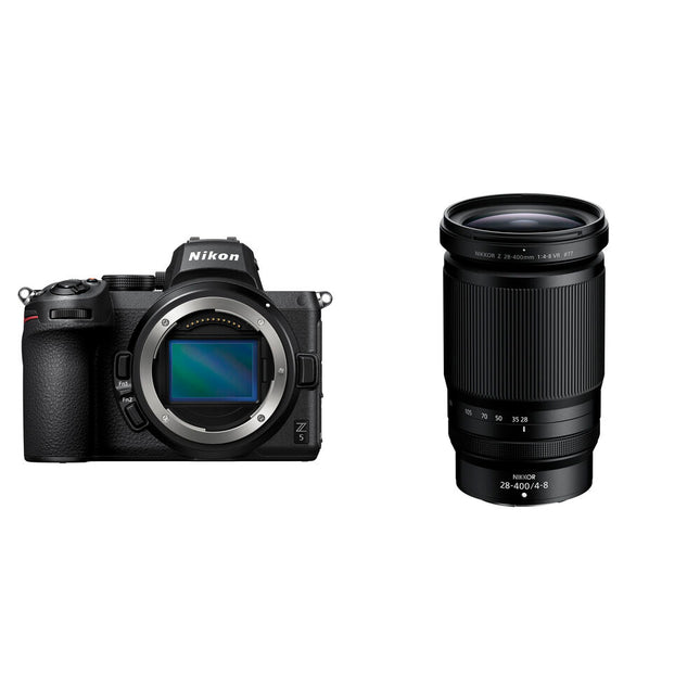 Nikon Z5 Cámara Sin Espejo 24.3MP Vídeo 4K 28-400mm f4-8 VR