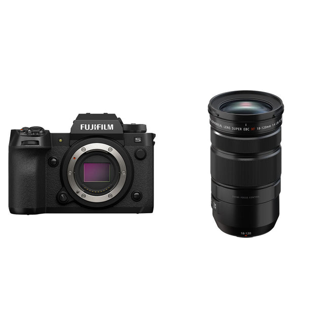 FUJIFILM X-H2S Cámara sin Espejo 26.1MP Estabilización 7 Paradas 18-120mm f/4