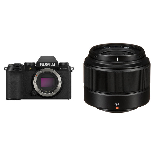 FUJIFILM X-S20 Cámara Sin Espejo 26.1MP 6.2K 35mm f/2 Kit