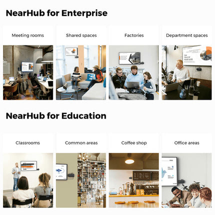 Nearity NT10 NearHub Tail Proyector Pantalla Inalámbrico USB-C HDMI