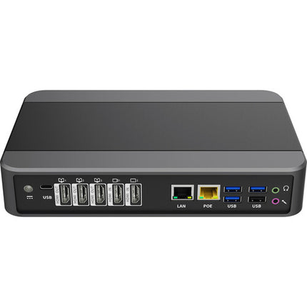 Nearity WT400D Mini-PC para conferencias 3 HDMI 4K Gigabit Ethernet Wi-Fi Bluetooth PoE