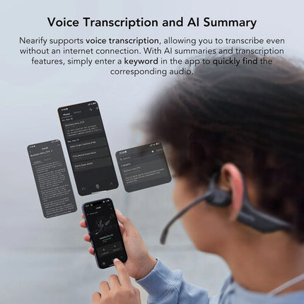 Nearity MemPod Pro 2S Auriculares Bluetooth con DSP HiFi y 12h de batería