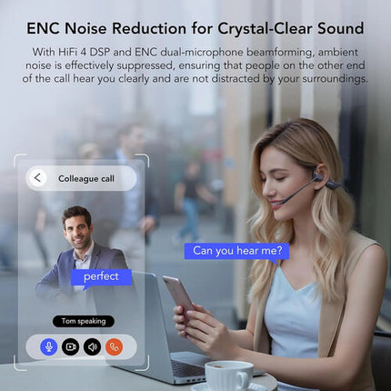 Nearity MemPod Pro 2S Auriculares Bluetooth con DSP HiFi y 12h de batería