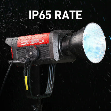 GVM Pro SD650C LED Monolight RGB Bicolor 95 530 Lux 2000-10000K con Reflector y Bolsa