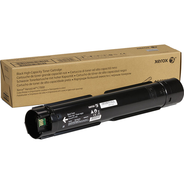 Xerox 106R03757 Cartucho de Tóner Negro Alta Capacidad 10700 Páginas para VersaLink C7000