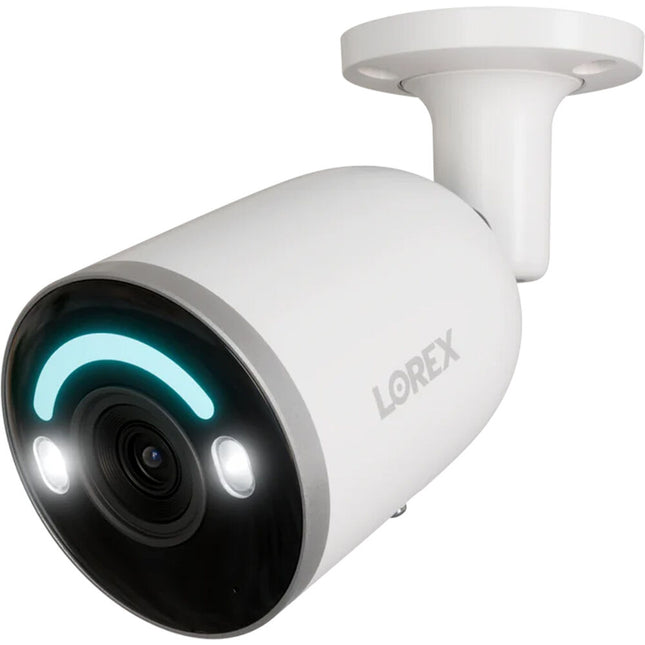 Lorex E863SB Cámara de Red Exterior Bala 4K UHD Visión Nocturna 98 pies IP67