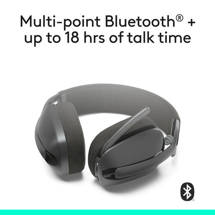 Logitech Zone Vibe 100 Auriculares Inalámbricos Bluetooth 40mm 20 Horas Batería