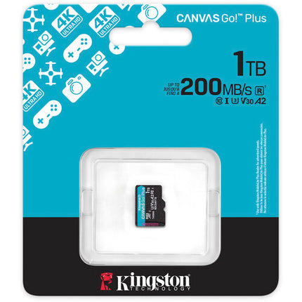 Kingston 1TB Canvas Go! Plus Tarjeta microSDXC UHS-I 200MB/s 30MB/s