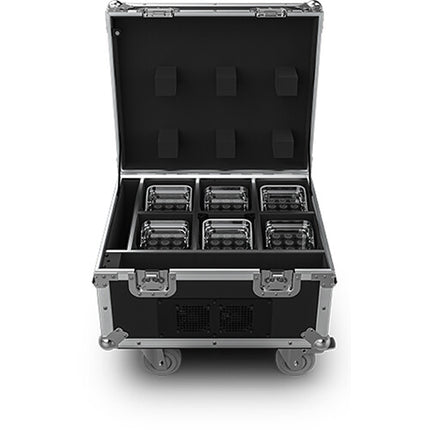CHAUVET Professional WELL FIT X Panel LED RGBWW 9x7.5W con Estuche 6 unidades