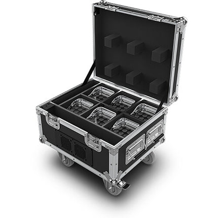 CHAUVET Professional WELL FIT X Panel LED RGBWW 9x7.5W con Estuche 6 unidades