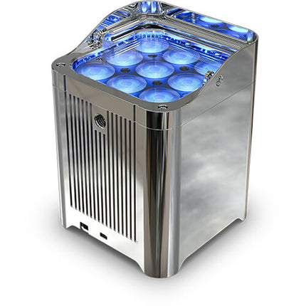 CHAUVET Professional WELL FIT X Panel LED RGBWW 9x7.5W con Estuche 6 unidades