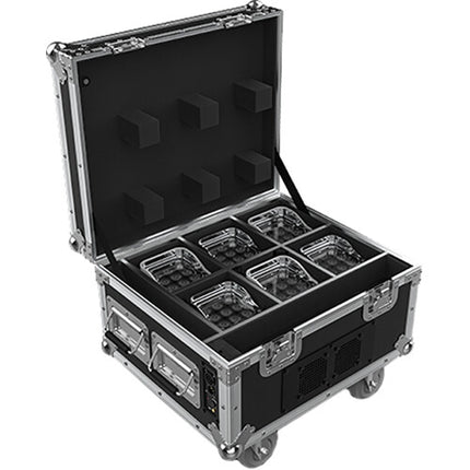 CHAUVET Professional WELL FIT X Panel LED RGBWW 9x7.5W con Estuche 6 unidades