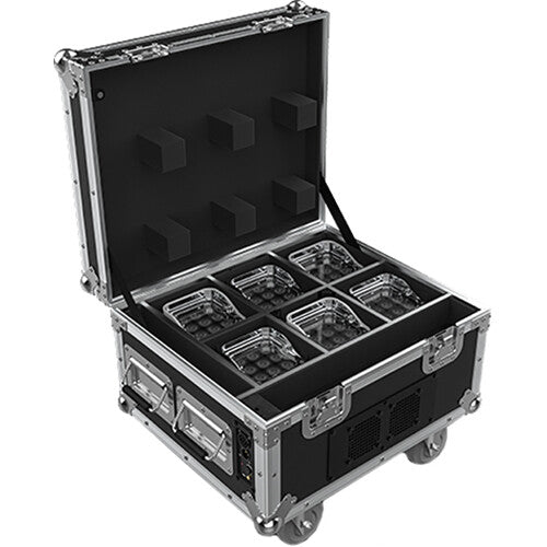 CHAUVET Professional WELL FIT X Panel LED RGBWW 9x7.5W con Estuche 6 unidades