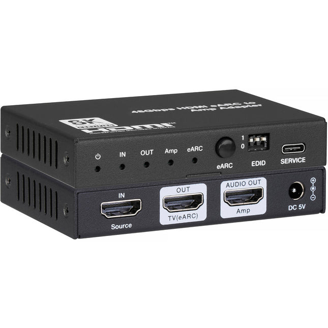 KanexPro Adaptador HDMI 8K con eARC para Amplificador 48Gbps 8K60