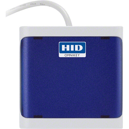 HID OMNIKEY 5022 Lector de Tarjetas Inteligentes Contactless USB 2.0 con Kit de Montaje