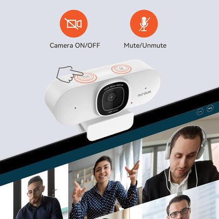 Nuroum V15AF Webcam 4MP 2K 30 fps USB-A FOV 75°