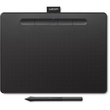 Wacom Intuos Tableta Digitalizadora Creativa Bluetooth Mediana Negra 8.5x5.3" 4096 Niveles de Presión