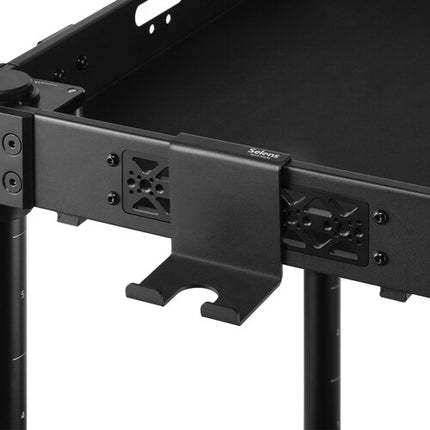 Selens Soporte de Luz para Pie de 1.2 Pulgadas Metal Negro Durable
