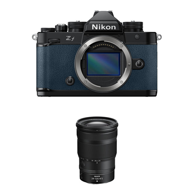 Nikon Zf Cámara Mirrorless con Lente 24-120mm f4 Sensor 24.5MP y Video 4K