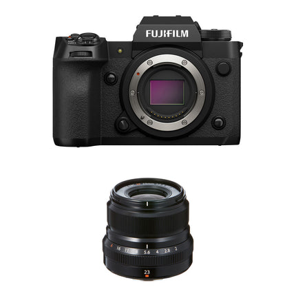 FUJIFILM X-H2 Cámara sin Espejo 40MP con Estabilización y Objetivo 23mm f/2